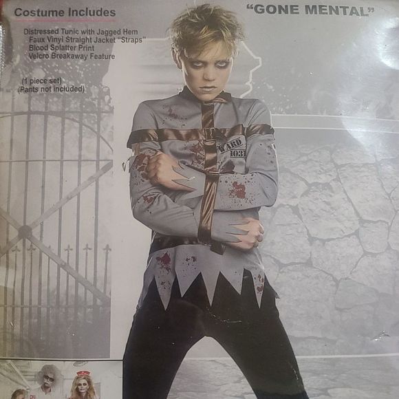 Mischief & Mayhem Boys Gone Mental Costume Size 10/12 - Picture 3 of 7